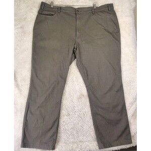 Duluth Trading Pants Mens, 46x34 Relaxed Fit, Gray Flex Fire Hose Khaki